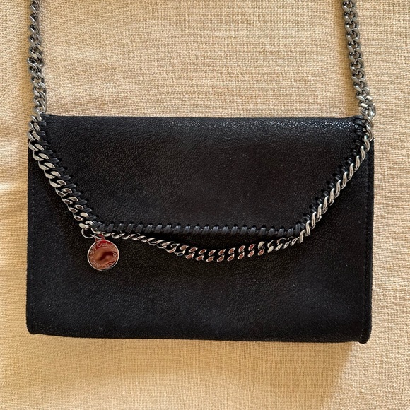Stella McCartney Falabella Mini Shoulder Bag- Black - Picture 4 of 6